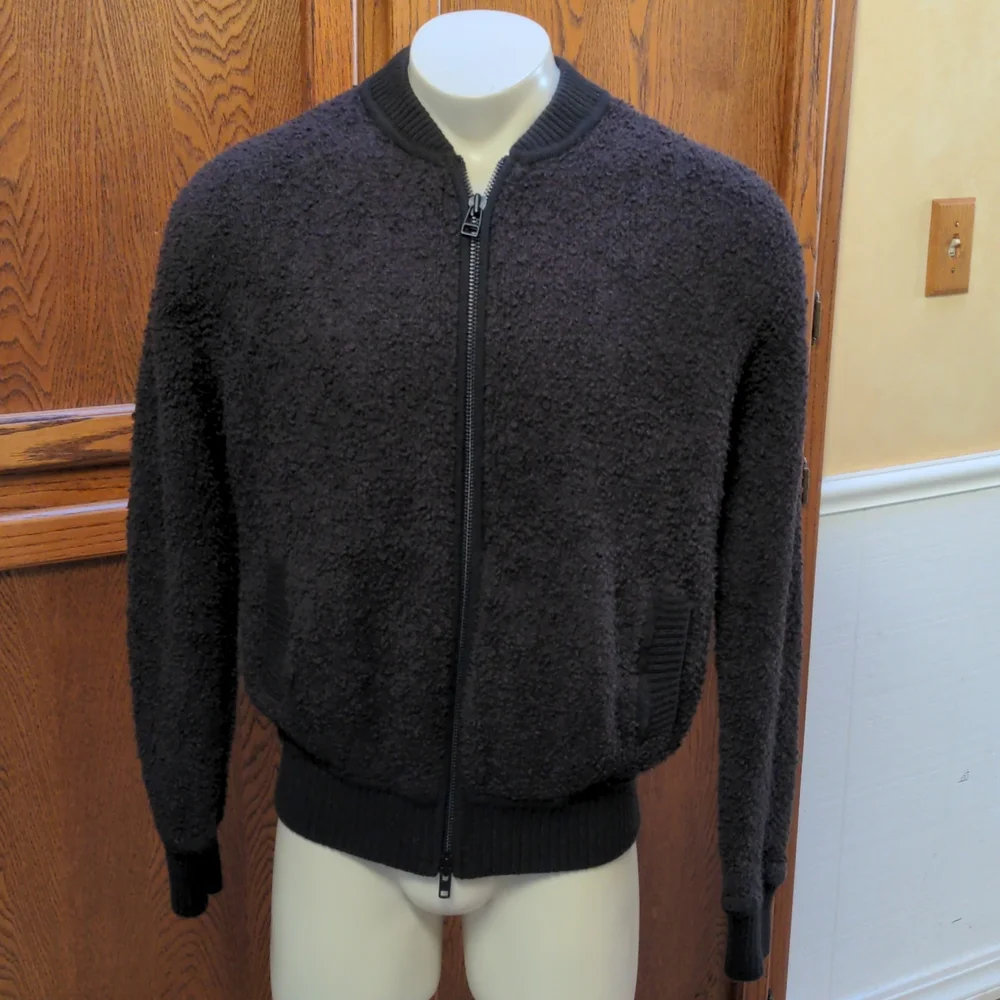 VINCE Bomber coat jacket sweater- L